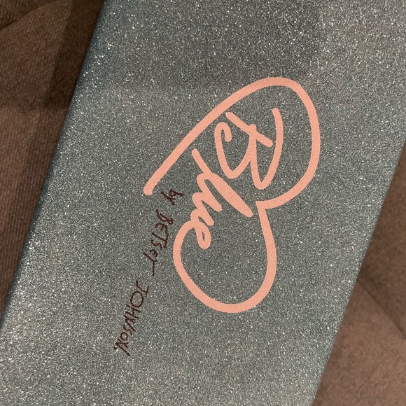 BETSY JOHNSON BLUE SILVER FLATS - Picture 4 of 4